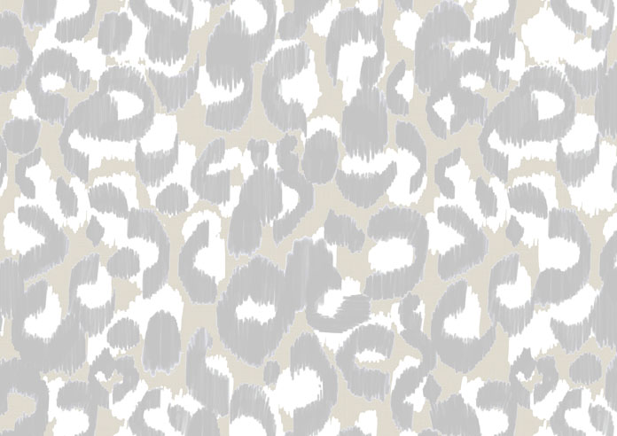 Leopard, Kitty Grey - Twist&Fit Roller Blind - Image 6